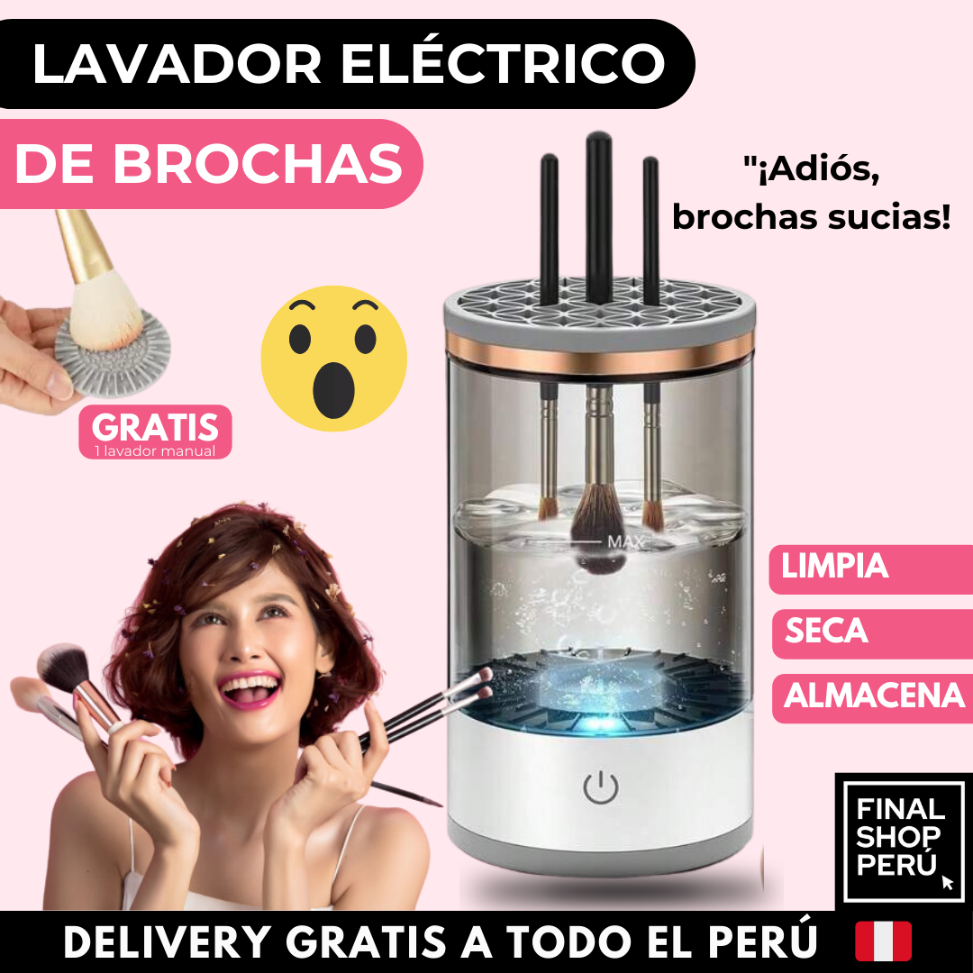 LIMPIADOR DE BROCHAS ELÉCTRICO